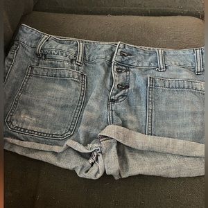 American eagle jean shorts
